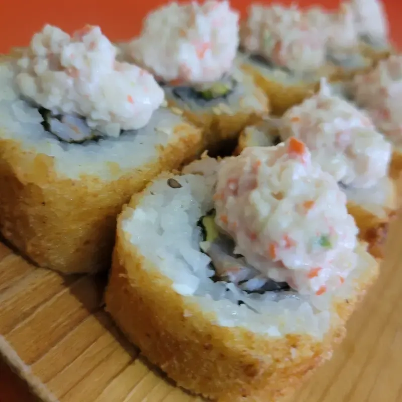 Cheese Roll empanizado